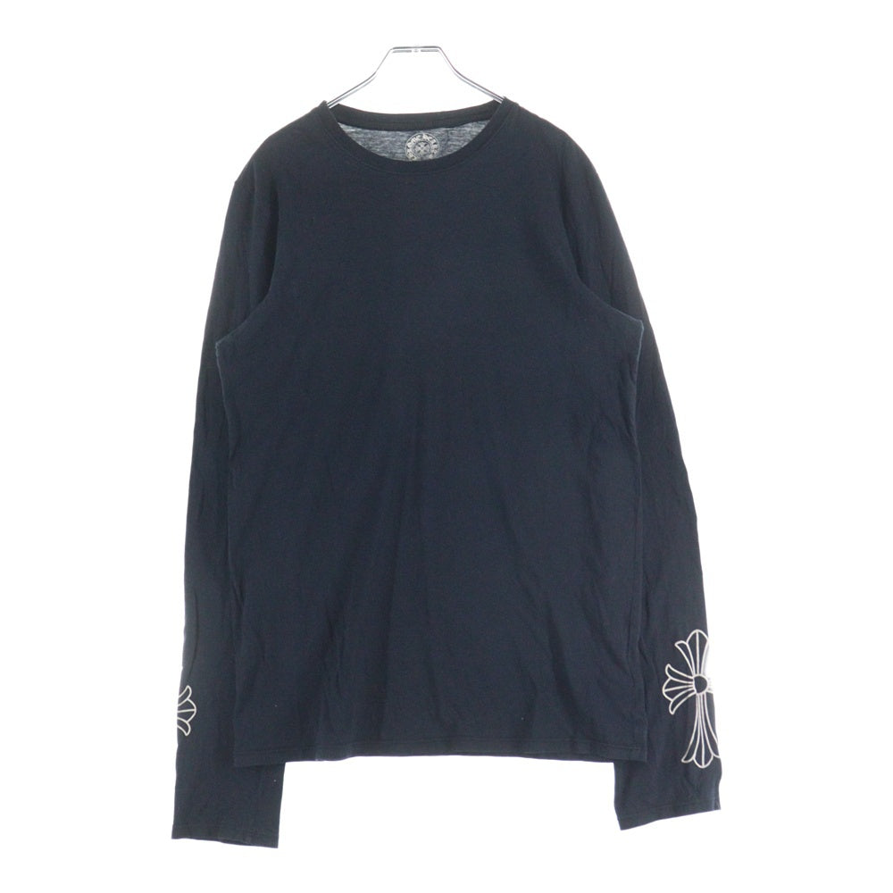 Chrome Hearts クロスデザイン長袖カットソー CHROME HEARTS(クロムハーツ) 袖CHクロスプリント 長袖Tシャツ