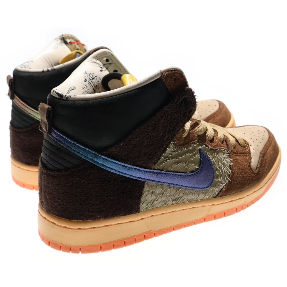 NIKE(ナイキ) ×Concepts DUNK HIGH PRO QS DUCK DC6887-200 コンセプツ ダンク ダック ハイカットスニーカー ブラウン US9/27cm