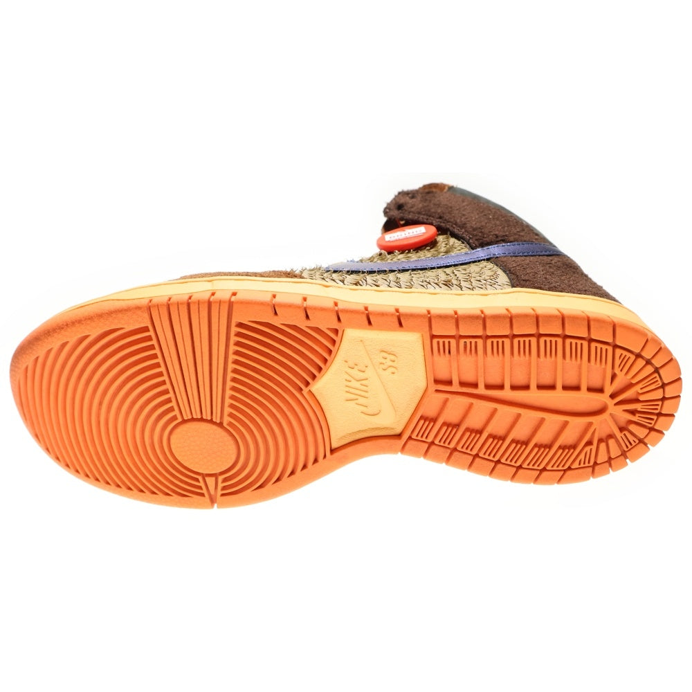 NIKE(ナイキ) ×Concepts DUNK HIGH PRO QS DUCK DC6887-200 コンセプツ ダンク ダック ハイカットスニーカー ブラウン US9/27cm