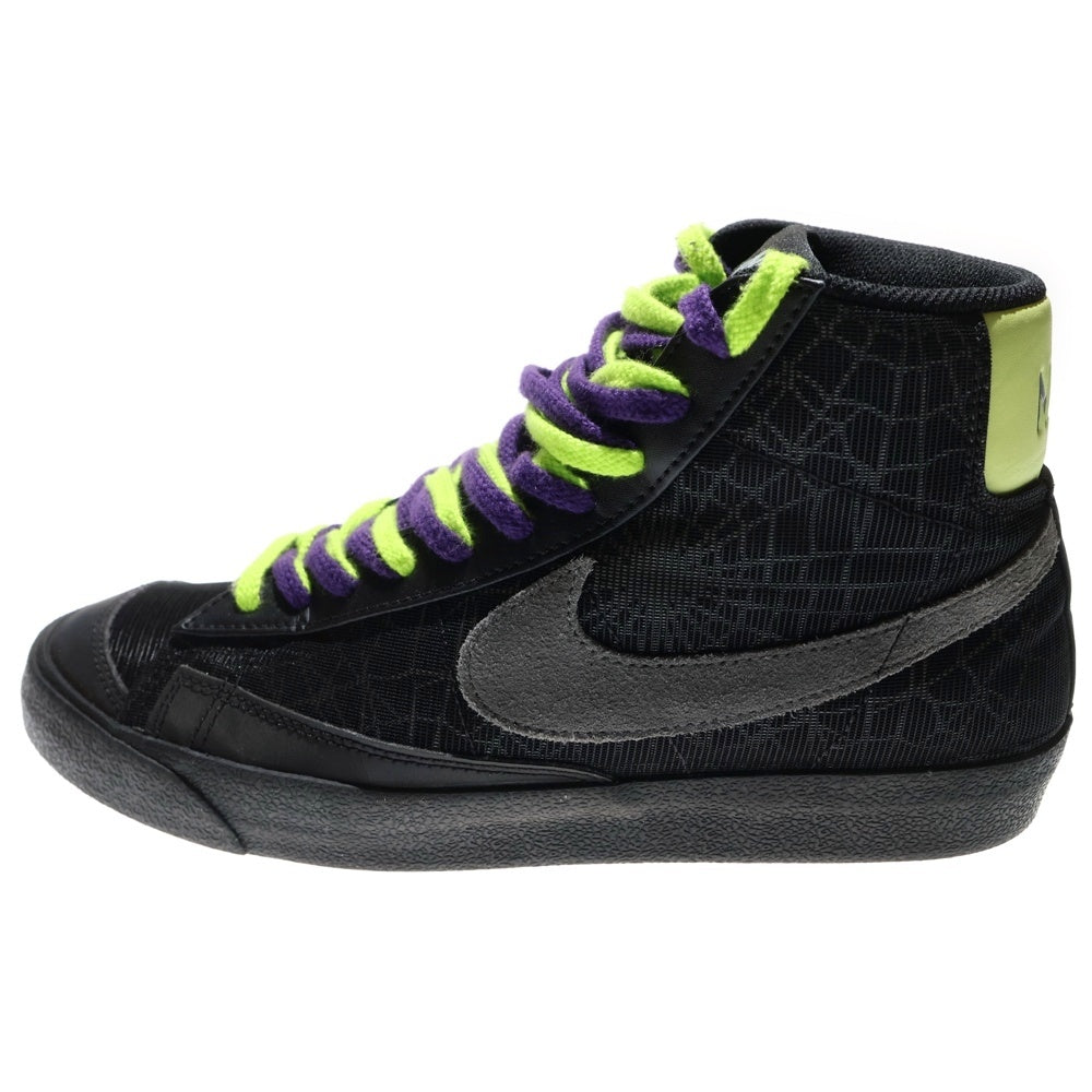 NIKE(ナイキ) BLAZER MID SPIDER WEB DC1929-001 ブレイザー ミッド スパイダーウェブ ハイカットスニーカー ブラック US9/27cm