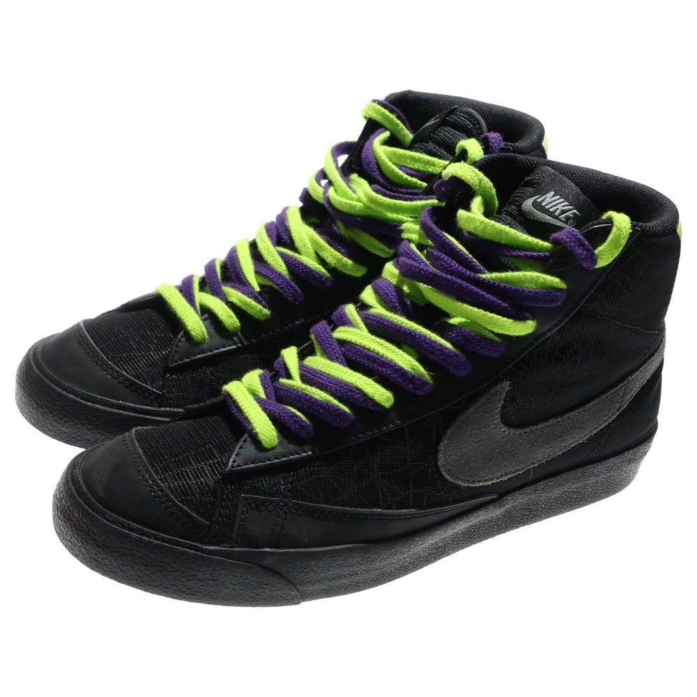 NIKE(ナイキ) BLAZER MID SPIDER WEB DC1929-001 ブレイザー ミッド スパイダーウェブ ハイカットスニーカー ブラック US9/27cm