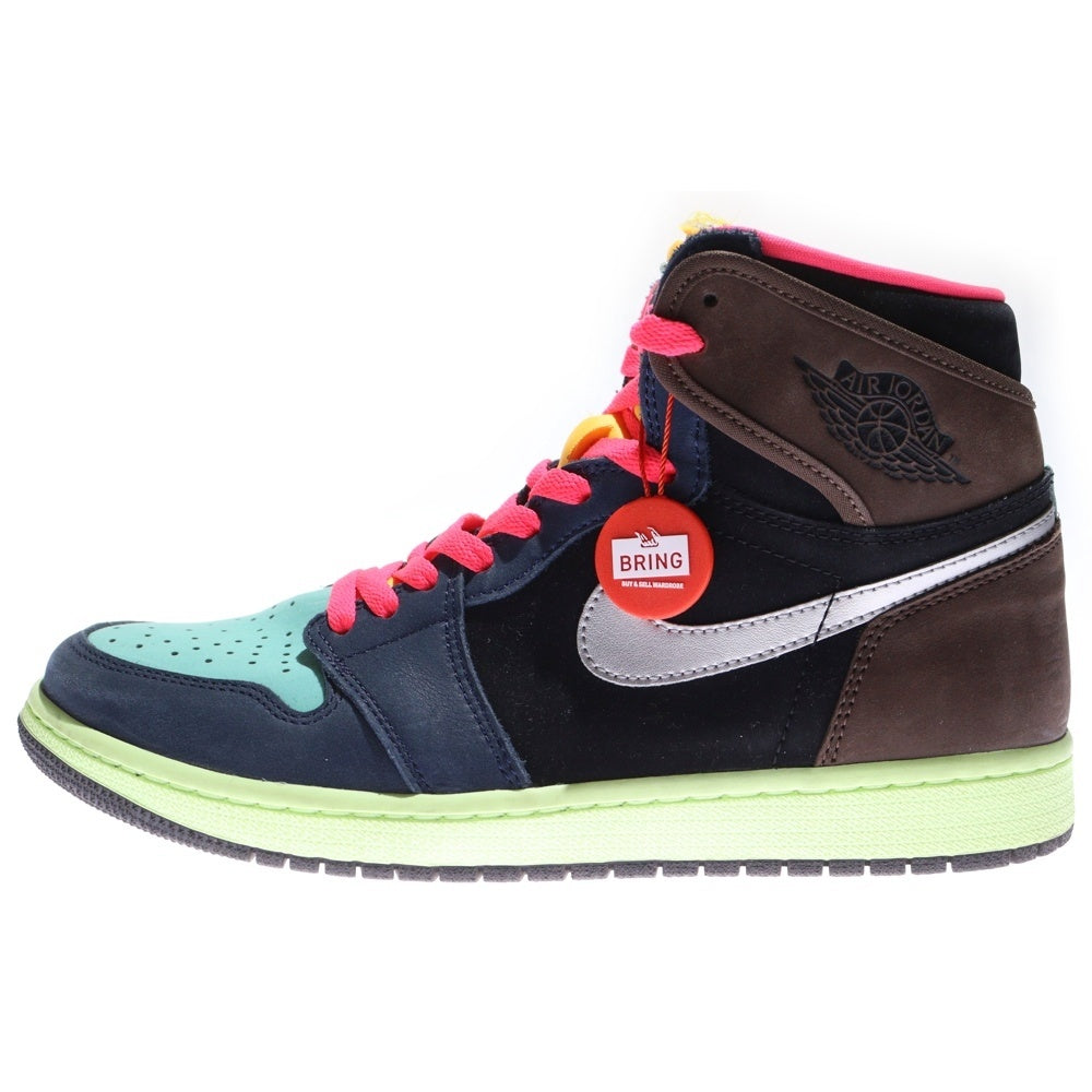 NIKE(ナイキ) AIR JORDAN 1 RETRO HIGH OG BAROQUE BROWN 555088-201 エアジョーダン1 レトロ ハイカットスニーカー マルチカラー US9/27cm