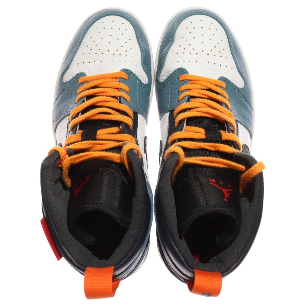 NIKE(ナイキ) ×FACETASM AIR JORDAN 1 MID SE FRLS APLA CU2802-100 ファッセタズム エアジョーダン1 フィアレス ミッドカットスニーカー ブルー/ホワイト US9/27cm