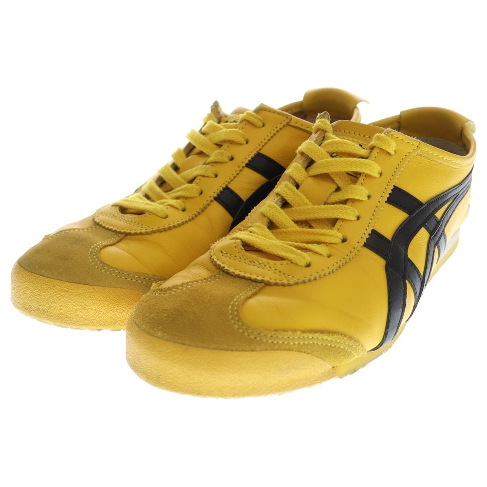 Onitsuka Tiger(オニツカタイガー) MEXICO 66 THL202 メキシコ66 ローカットスニーカー イエロー/ブラック US8.5/26.5cm