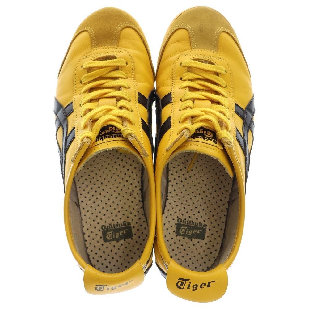 Onitsuka Tiger(オニツカタイガー) MEXICO 66 THL202 メキシコ66 ローカットスニーカー イエロー/ブラック US8.5/26.5cm
