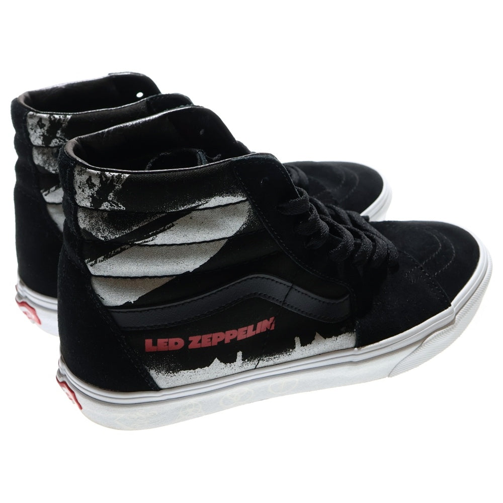 VANS(ヴァンズ) × Led Zeppelin Sk8-Hi VN0A38GET5Z レッドツェッペリン スケート ハイカットスニーカー ブラック US9/27cm