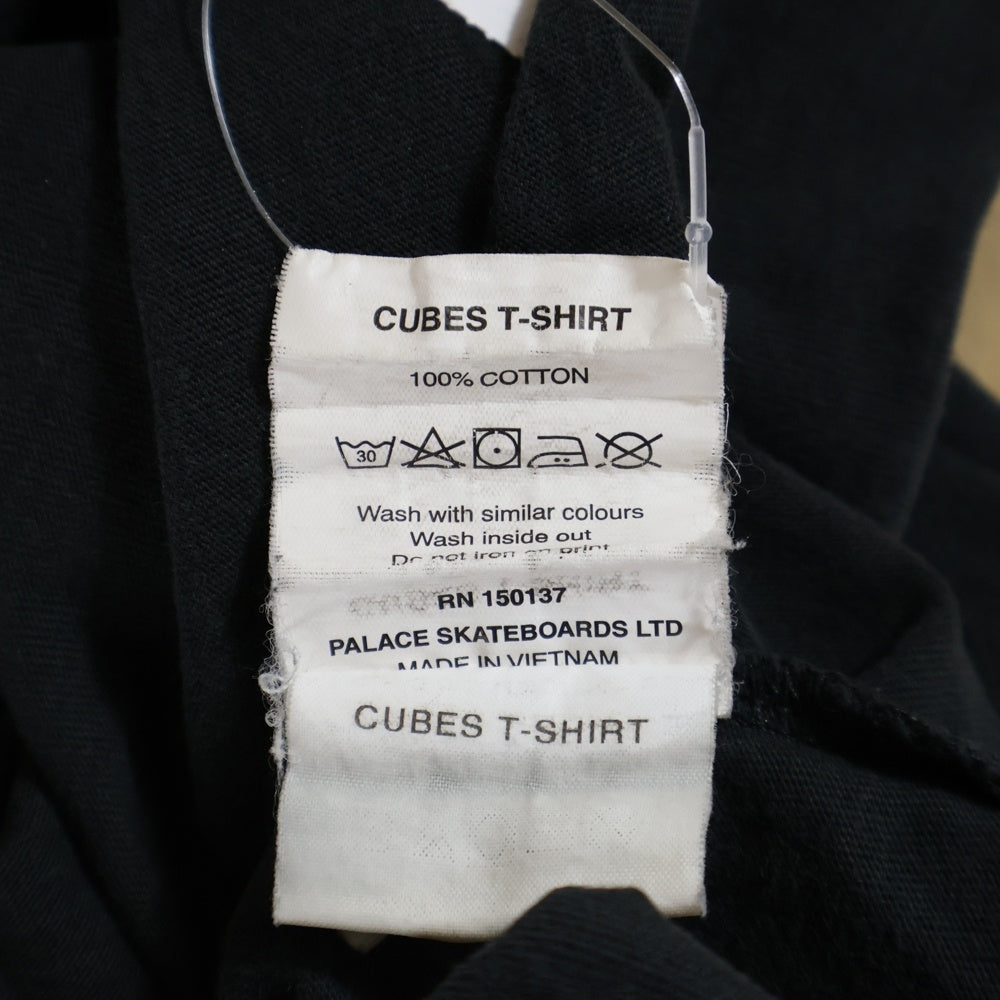Palace Skateboards(パレススケートボーズ) 19AW CUBES T-SHIRT プリント半袖Tシャツ カットソー ブラック