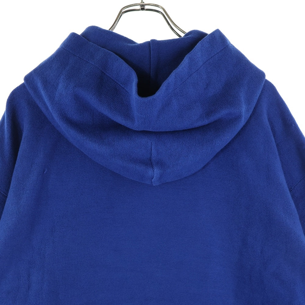 MONCLER(モンクレール) フロント ロゴ プルオーバー パーカー ブルー J10918G00054 899V4