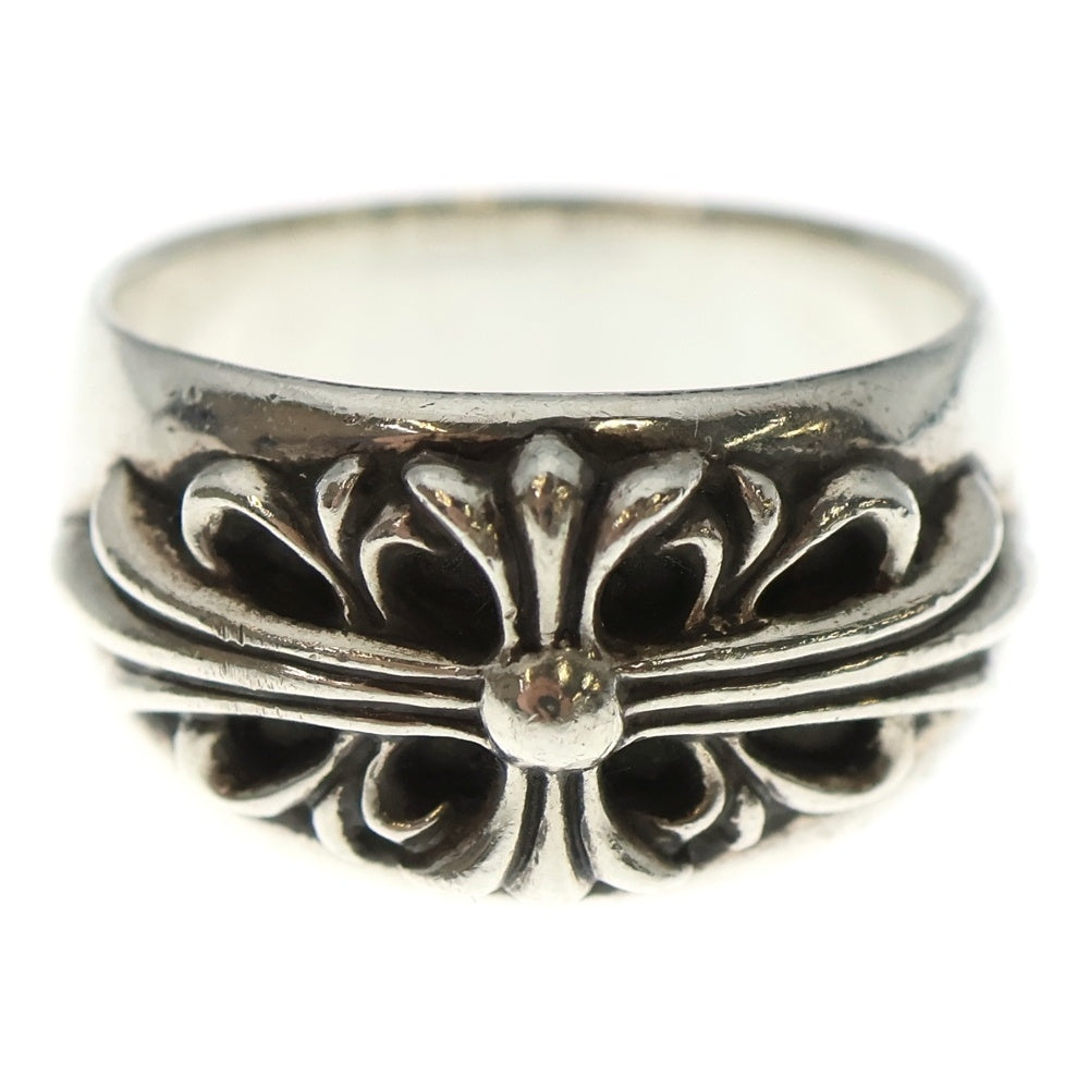 CHROME HEARTS(クロムハーツ) FLRL CRS フローラルクロス リング シルバー BCA346