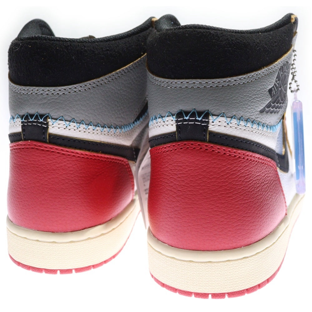 NIKE(ナイキ) ×UNION AIR JORDAN 1 RETRO HIGH OG Chicago HV8563-600 ユニオン エアジョーダン1 ハイ ハイカットスニーカー シカゴ レッド/ホワイト US10/28.0cm