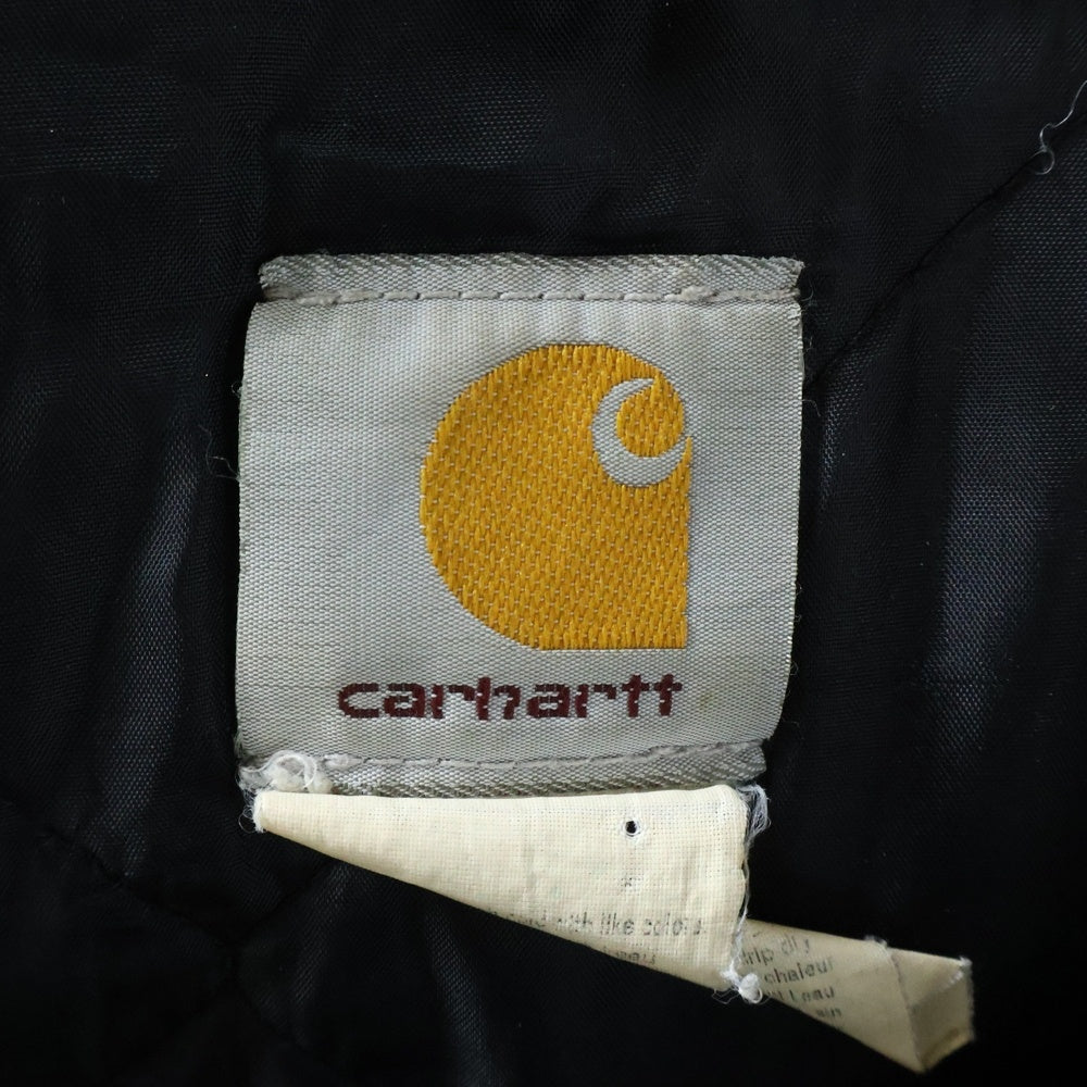 CARHARTT(カーハート) アクティブジャケット ワンポイントロゴ ジップアップ パーカー ブラック