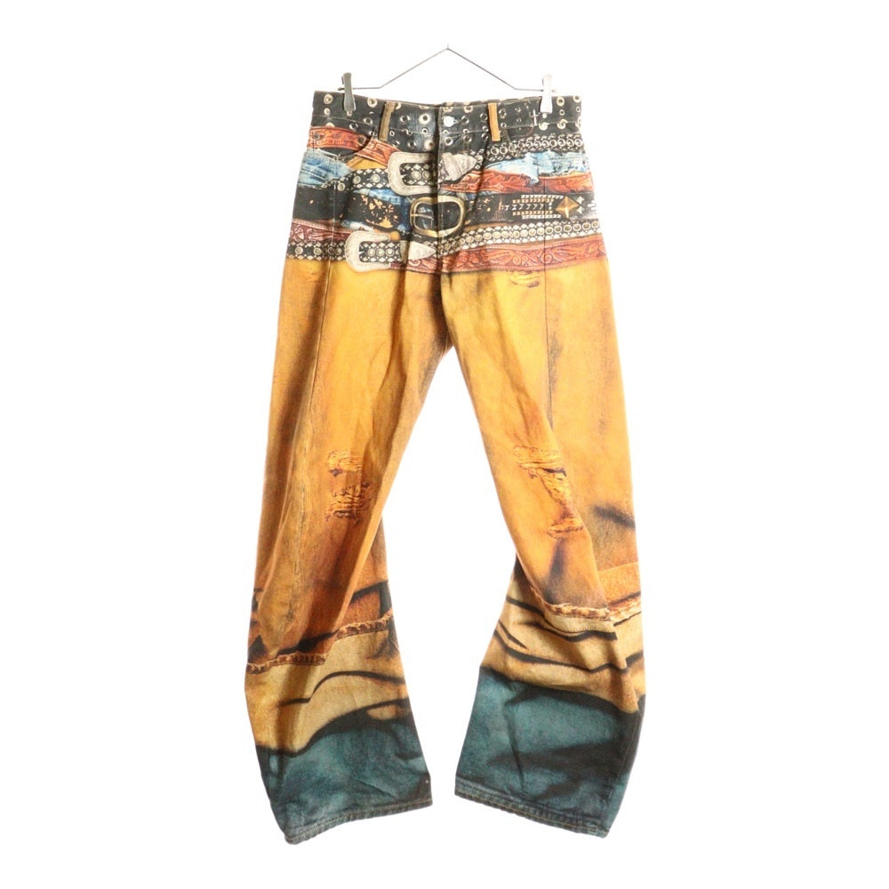 Acne Studios(アクネ ストゥディオズ) 2006M ルーズフィット デニムパンツ ブラウン FN-MN-TROU001103