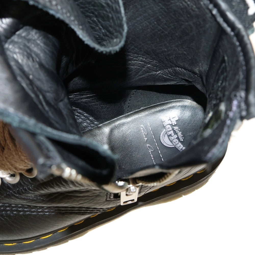 Rick Owens(リックオウエンス) ×Dr.Martens JUMBO LACE BOOTS ドクターマーチン ジャンボレース ハイカットレザーブーツ ブラック 27978001