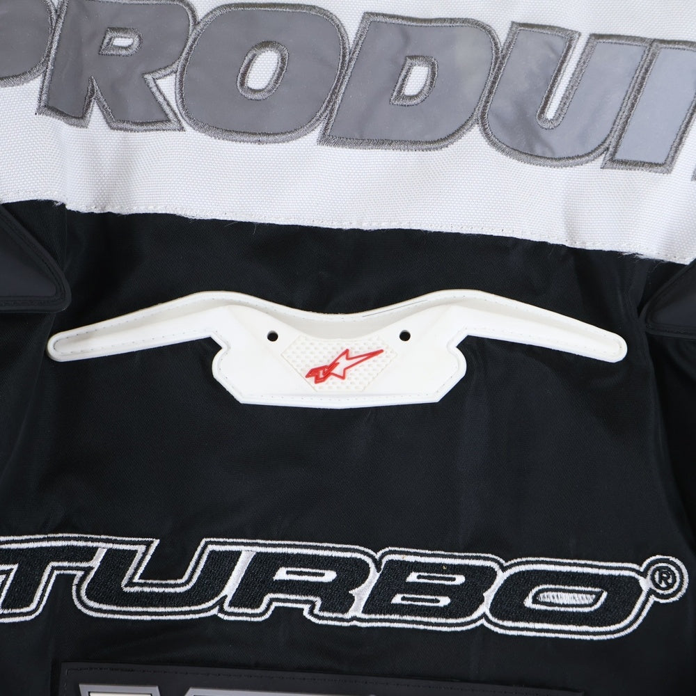 VETEMENTS(ヴェトモン) ALPHA GURAM RACING BOMBER アルファ ジップアップ レーシングジャケット ブラック SS20JA255