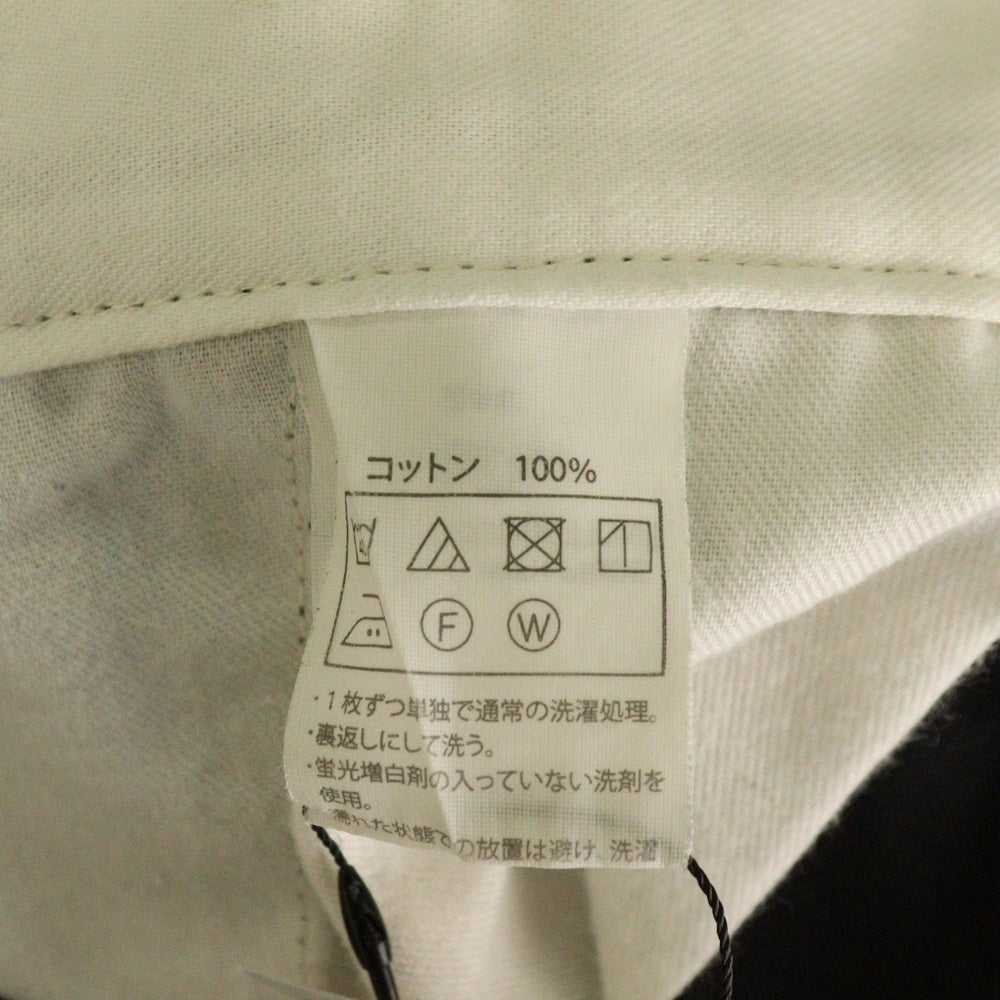 COOTIE PRODUCTIONS(クーティー プロダクションズ) 24SS Chino Cloth Trousers スムース チノパンツ コットン ブラック CTE-24S113