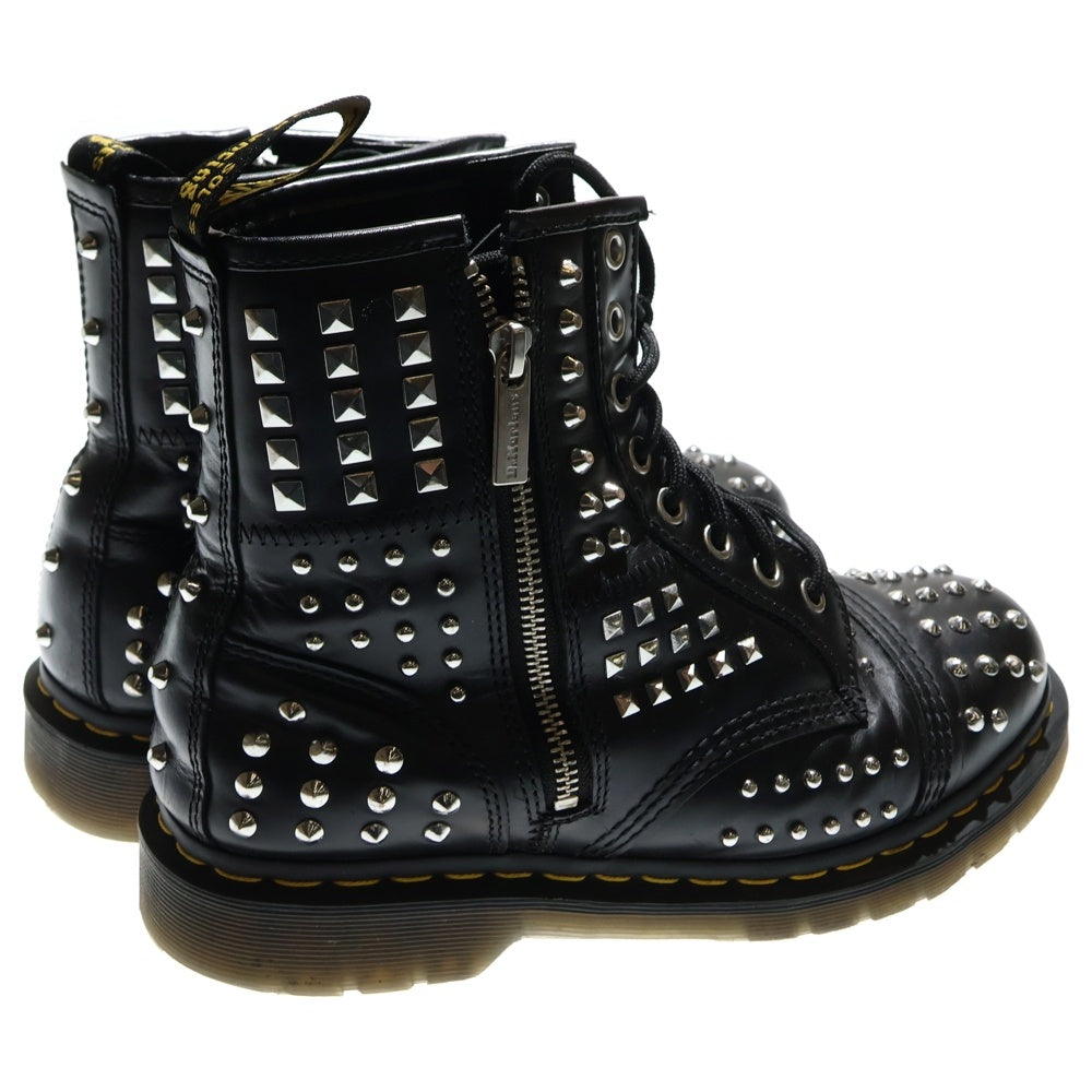Dr.Martens(ドクターマーチン) ATLAS 8ホールレースアップブーツ スタッズ ブラック US10/28cm