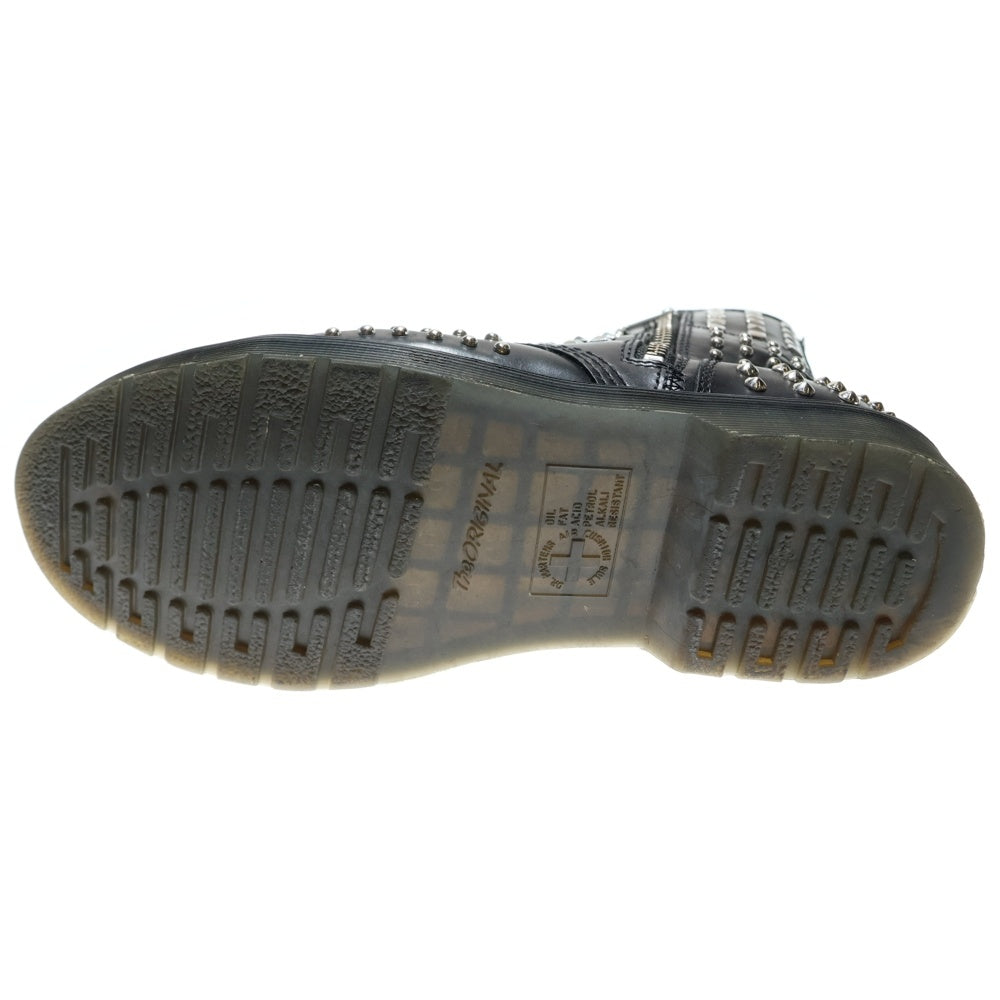 Dr.Martens(ドクターマーチン) ATLAS 8ホールレースアップブーツ スタッズ ブラック US10/28cm