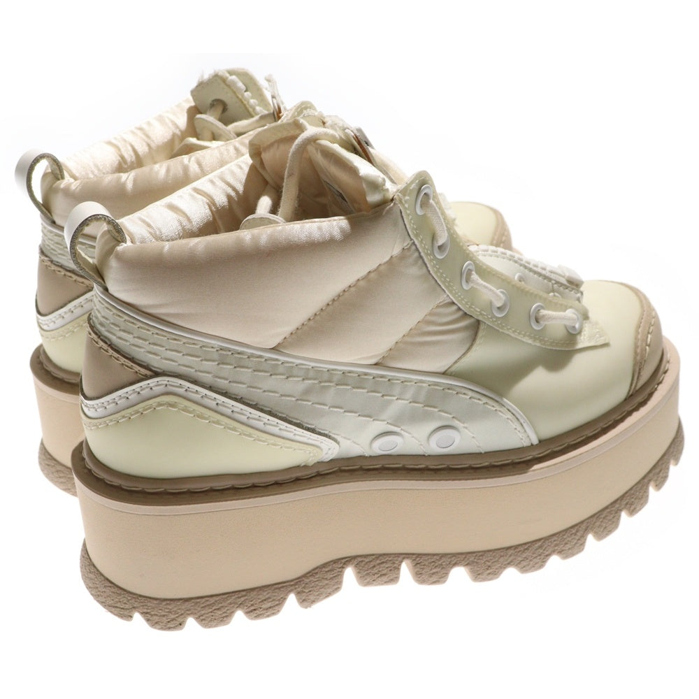 PUMA(プーマ) ×Fenty Wmns Sneaker Boot Zip Marshmallow 365775 02 フェンティ ジップブーツ レディース ホワイト US7.5/24cm