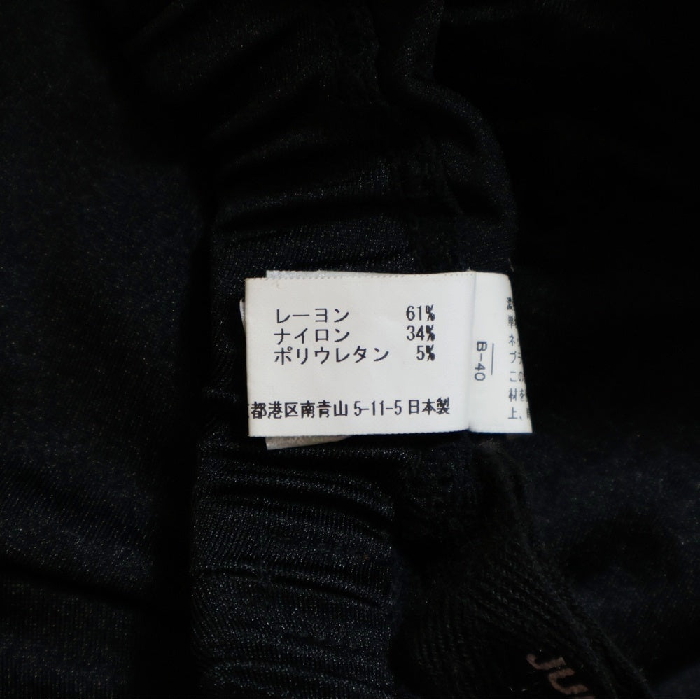 JUNYA WATANABE COMME des GARCONS(ジュンヤワタナベ コムデギャルソン) 16AW ストレッチ ロングレギンス スパッツ ブラック レディース JR-T006