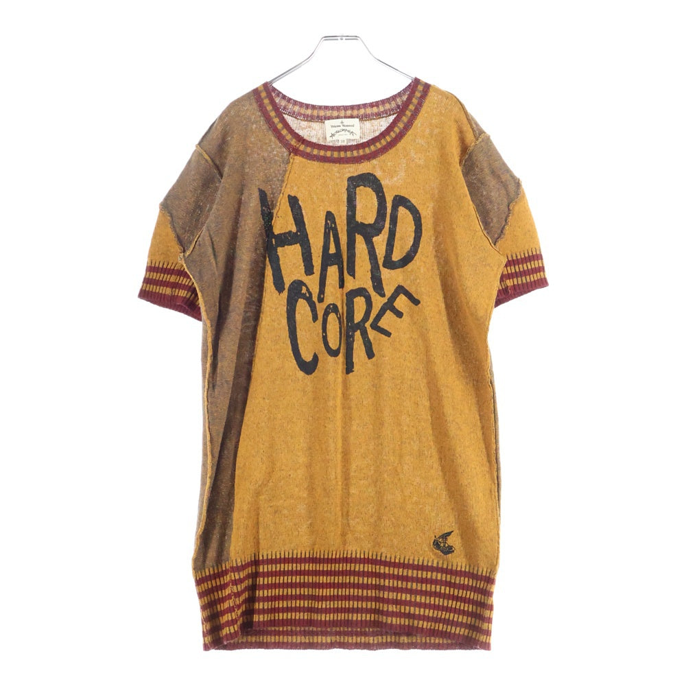 Vivienne Westwood Anglomania(ヴィヴィアンウエストウッドアングロマニア) フロントプリント 継ぎはぎ セーター ニット マルチカラー レディース 40201M