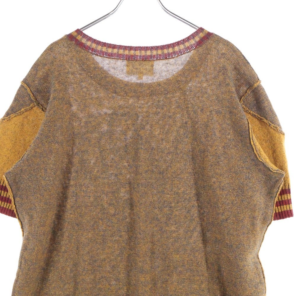 Vivienne Westwood Anglomania(ヴィヴィアンウエストウッドアングロマニア) フロントプリント 継ぎはぎ セーター ニット マルチカラー レディース 40201M