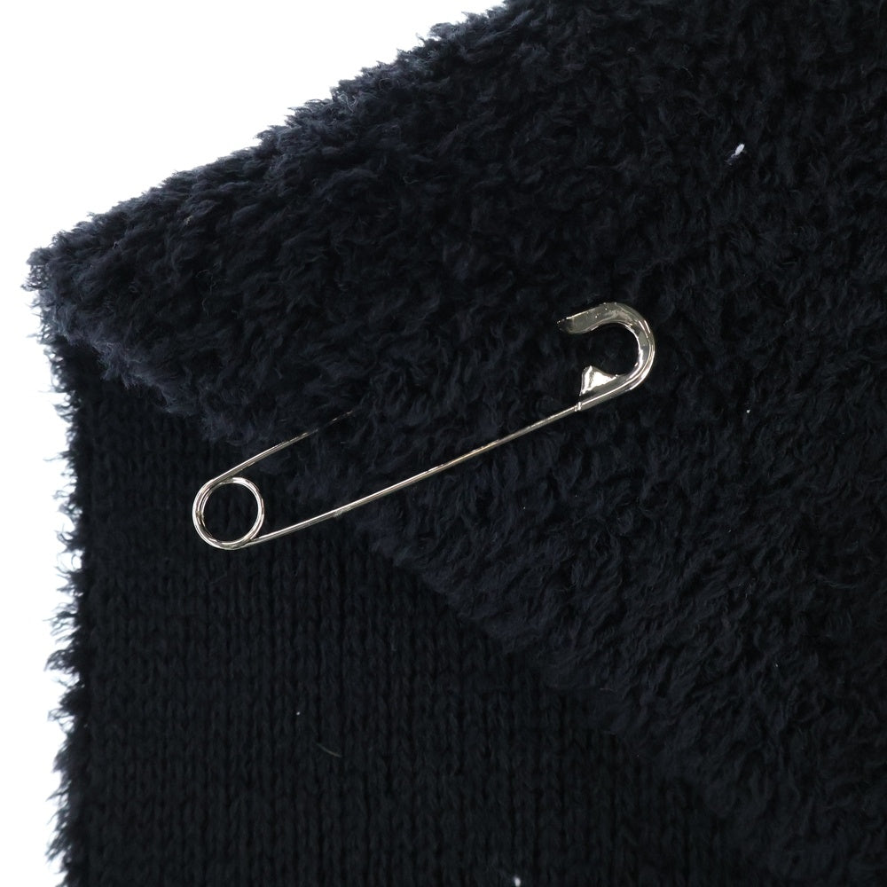 JUNYA WATANABE COMME des GARCONS(ジュンヤワタナベ コムデギャルソン) 23AW ウール マフラー ブラック レディース JL-N010