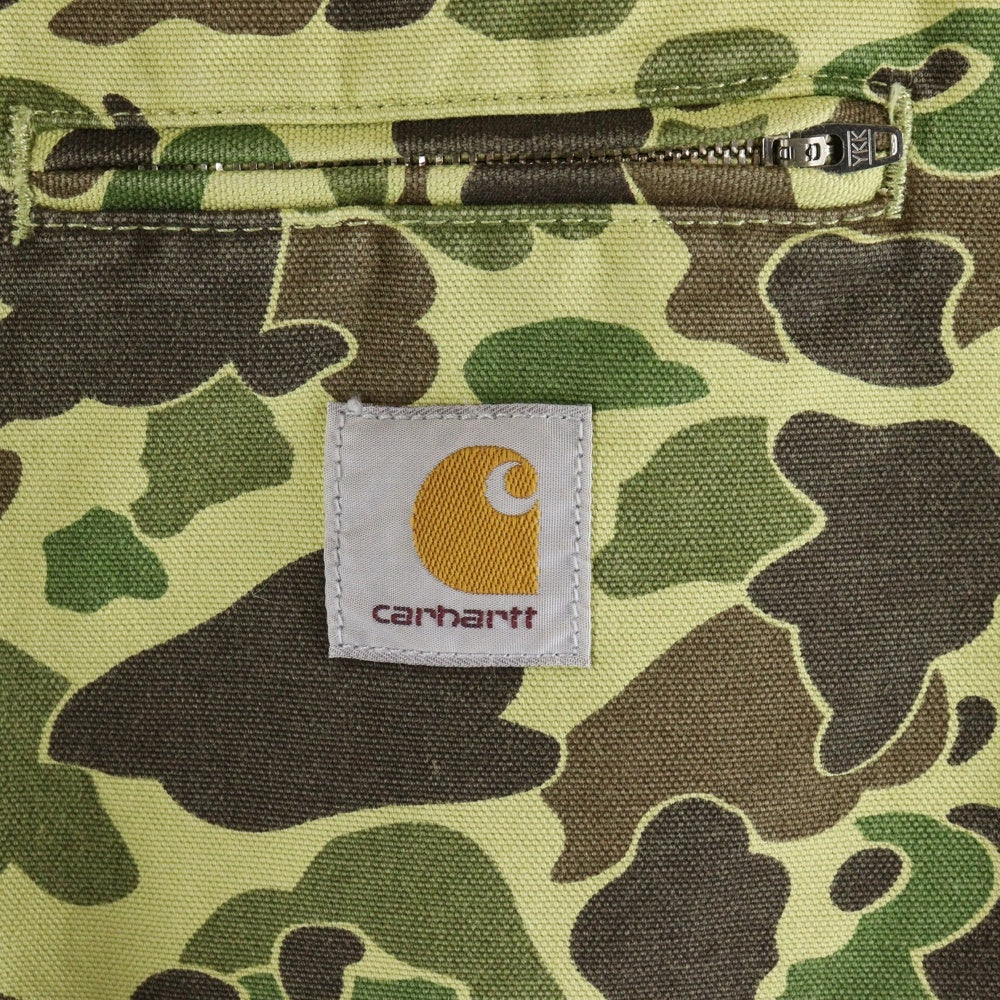 Carhartt WIP(カーハート ダブリューアイピー) DUCK DETROIT JACKET CAMO ダックデトロイトジャケット カモ カーキ/ブラウン I034281.2EQ.06.03
