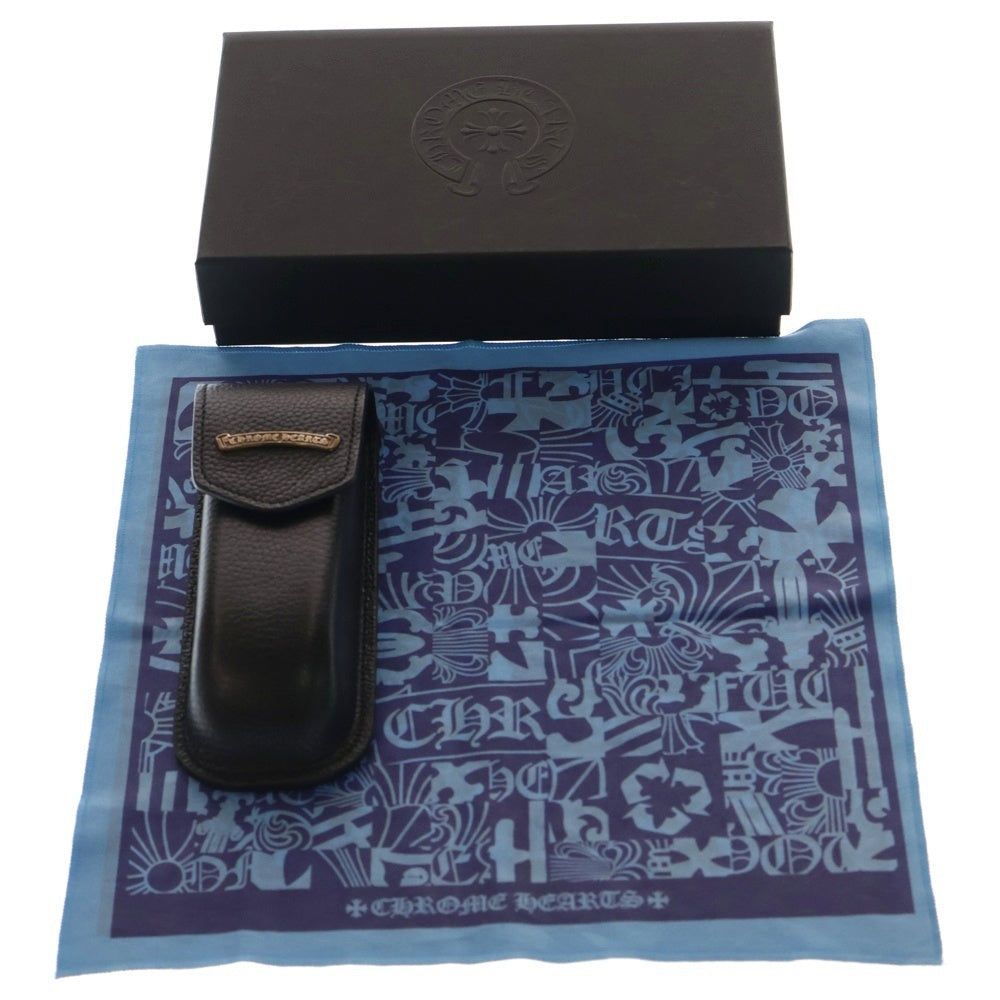 CHROME HEARTS(クロムハーツ) PILLS III フローラルテンプル リムレス シルバー/ゴールド 55□20-144