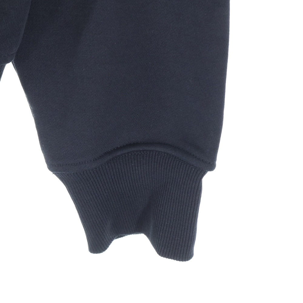 DIESEL(ディーゼル) S-GINNI-ZIP-OD ジップアップ パーカー コットン スウェット メタルDロゴ ハイネック ブラック A11439