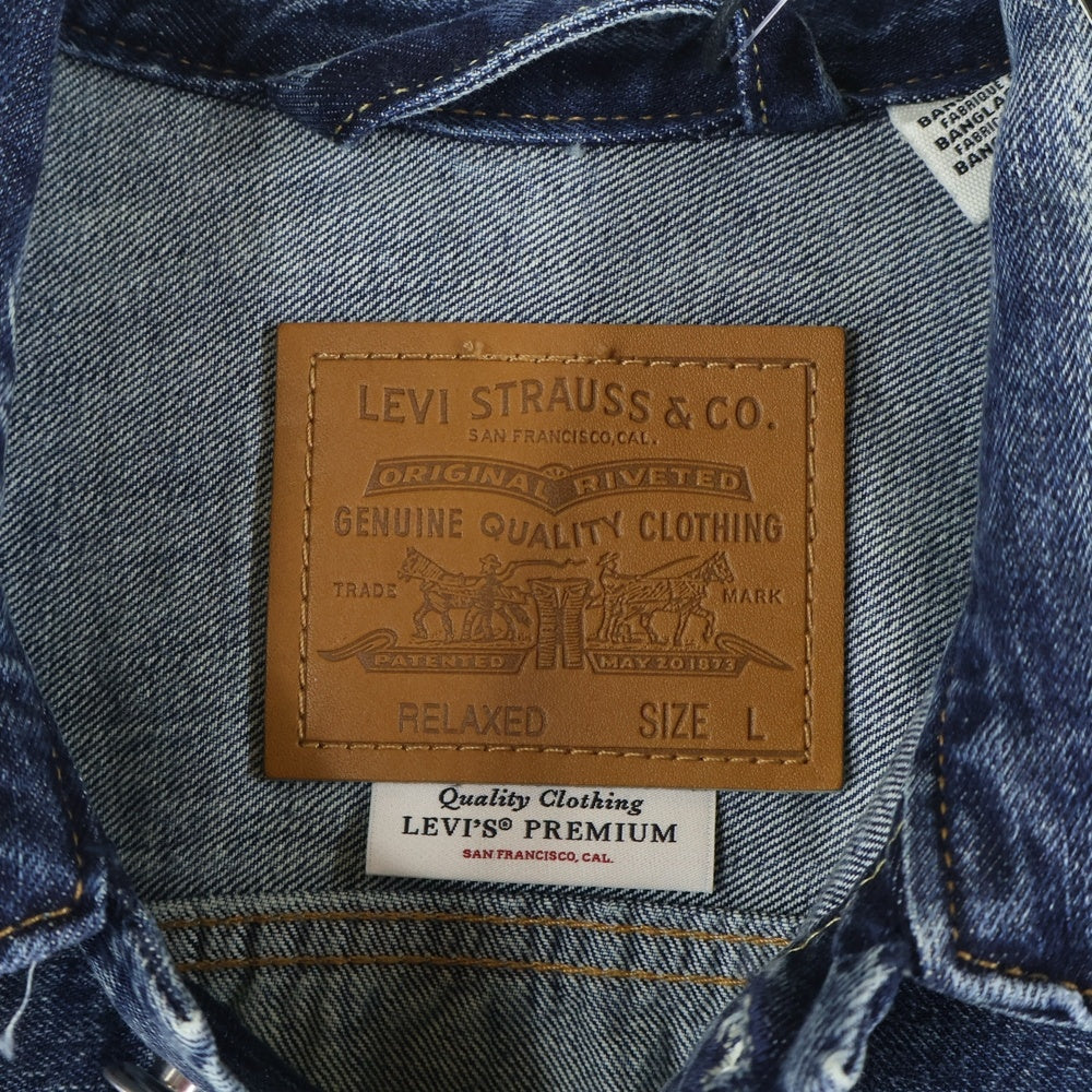 Levi's premium(リーバイスプレミアム) TYPE2 2nd セカンド トラッカージャケット インディゴ A76320013