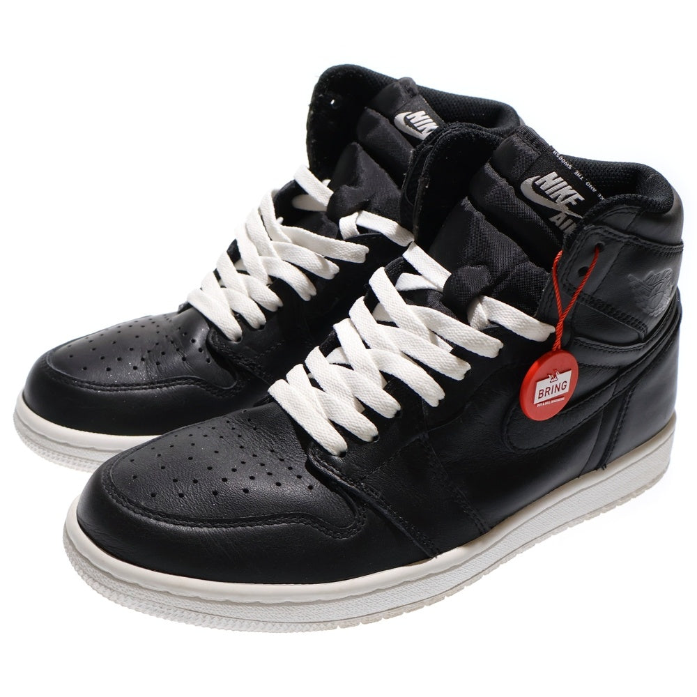 NIKE(ナイキ) AIR JORDAN 1 RETRO HIGH CYBER MONDAY 555088-006 エアジョーダン 1 レトロ ハイ サイバー マンデー ハイカットスニーカー ブラック US8.5/26.5cm