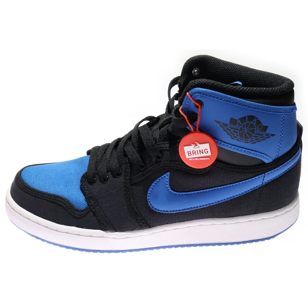 NIKE(ナイキ) AIR JORDAN 1 KO RETRO HIGH ROYAL 638471-007 エアジョーダン1 ノックアウト レトロ ハイ ロイヤル ハイカットスニーカー ブルー/ブラック US9/27cm