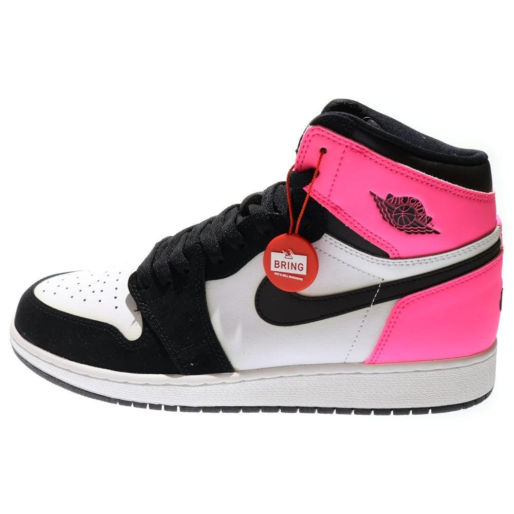 NIKE(ナイキ) AIR JORDAN 1 RETRO HIGH VALENTINE'S DAY 881426-009 エアジョーダン1 レトロハイ バレンタインデイ ハイカットスニーカー ピンク/ホワイト US9Y/27cm