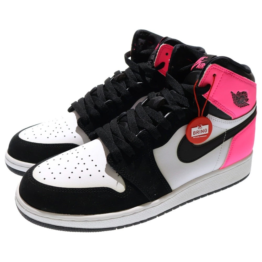 NIKE(ナイキ) AIR JORDAN 1 RETRO HIGH VALENTINE'S DAY 881426-009 エアジョーダン1 レトロハイ バレンタインデイ ハイカットスニーカー ピンク/ホワイト US9Y/27cm
