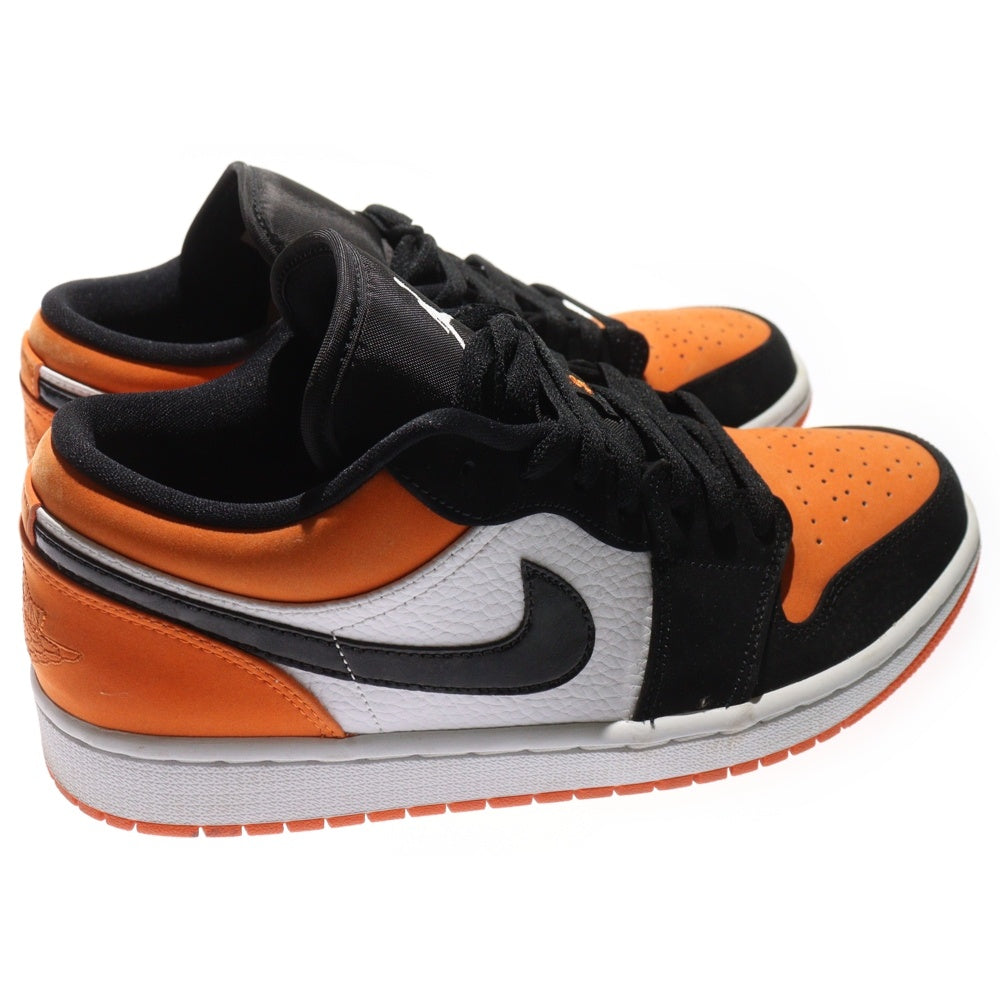 NIKE(ナイキ) AIR JORDAN 1 LOW SHATTERED BACKBOARD 553558-128 エアジョーダン1 シャッタード バックボード ローカットスニーカー ブラック/オレンジ US8.5/26.5cm