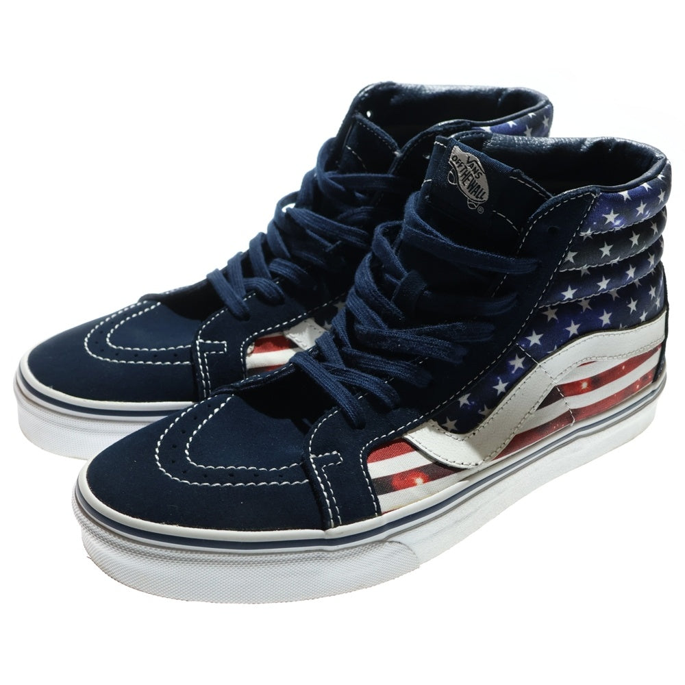VANS(ヴァンズ) SK8-HI AMERICANA スケートハイ アメリカーナ アメリカンフラッグ ハイカットスニーカー マルチカラー US9/27cm