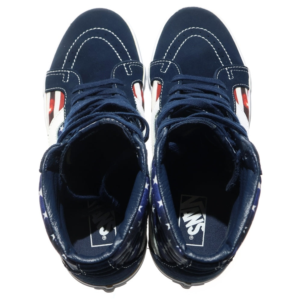 VANS(ヴァンズ) SK8-HI AMERICANA スケートハイ アメリカーナ アメリカンフラッグ ハイカットスニーカー マルチカラー US9/27cm
