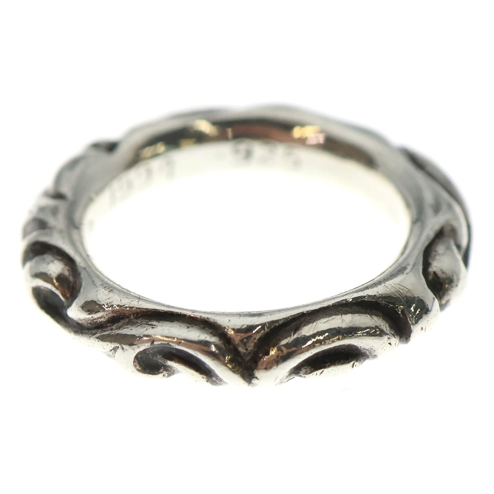CHROME HEARTS(クロムハーツ) SCRL BAND スクロールバンド リング シルバー BCA351