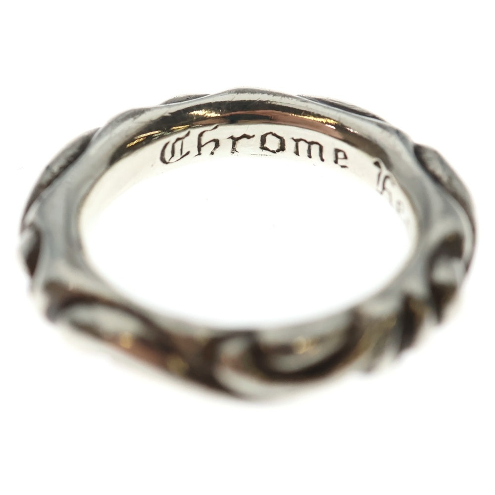 CHROME HEARTS(クロムハーツ) SCRL BAND スクロールバンド リング シルバー BCA351