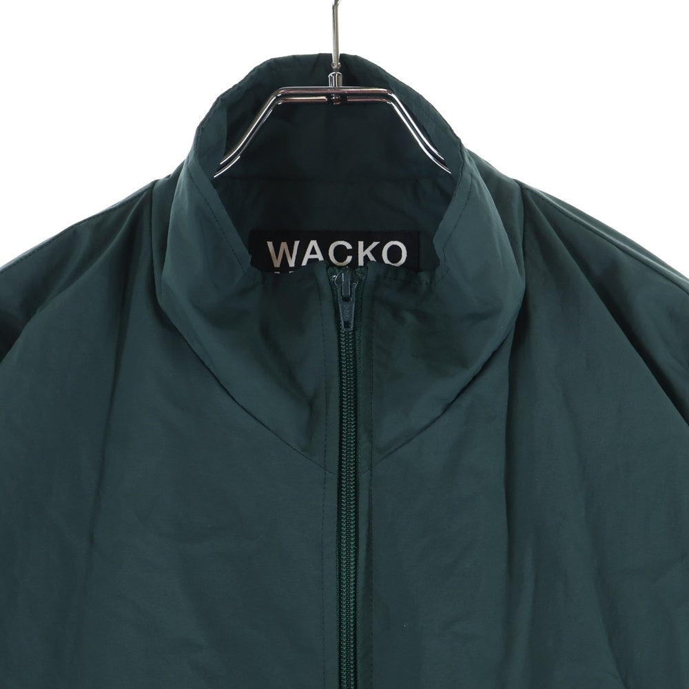 WACKO MARIA(ワコマリア) TRACK JACKET TYPE-2 トラックジャケット ブラック/グリーン 24SS-WMO-TJ02