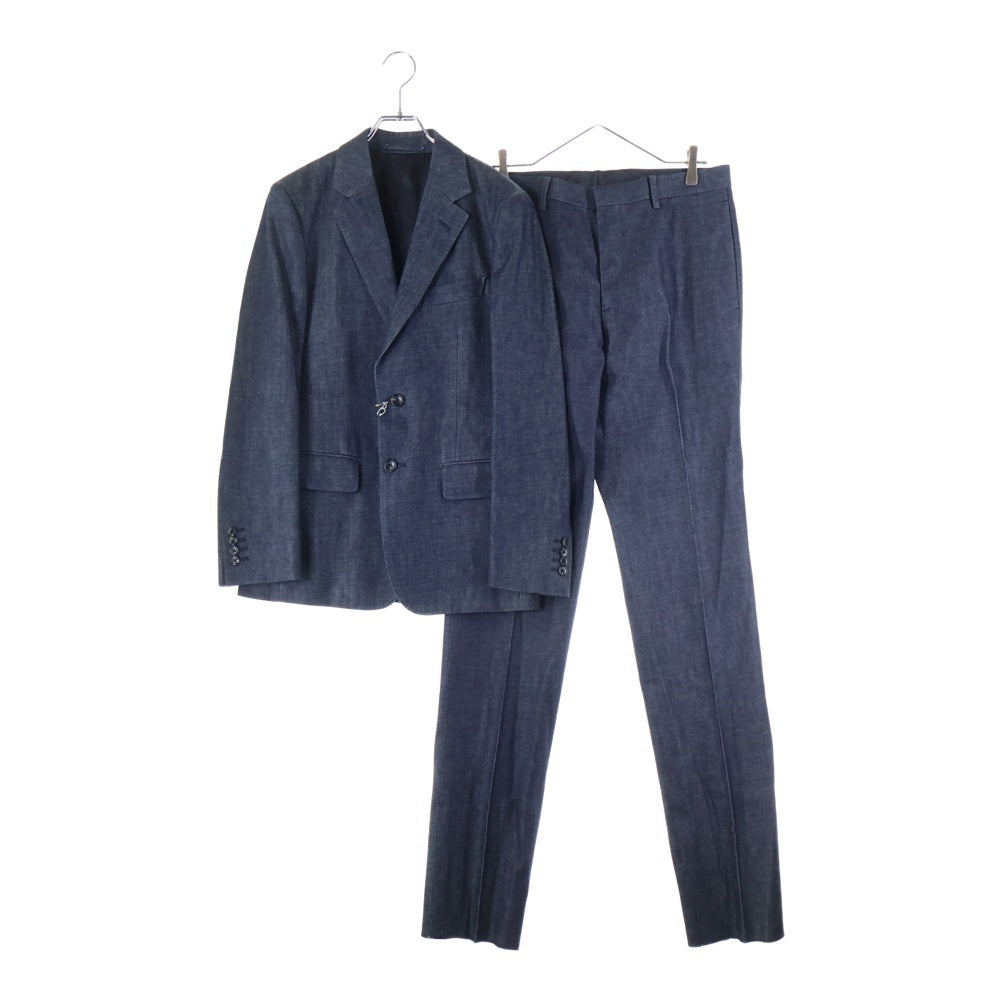 WACKO MARIA(ワコマリア) 15SS コットン セットアップ テーラードジャケット スラックス インディゴ 15FW-WMO-S04/15FW-WMO-SU06