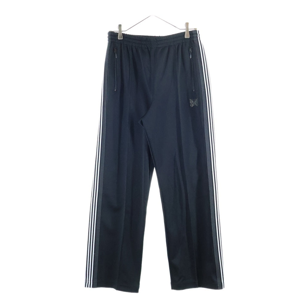 Needles(ニードルス) 19SS TRACK PANT サイドラインデザイン トラック パンツ ブラック EJ379
