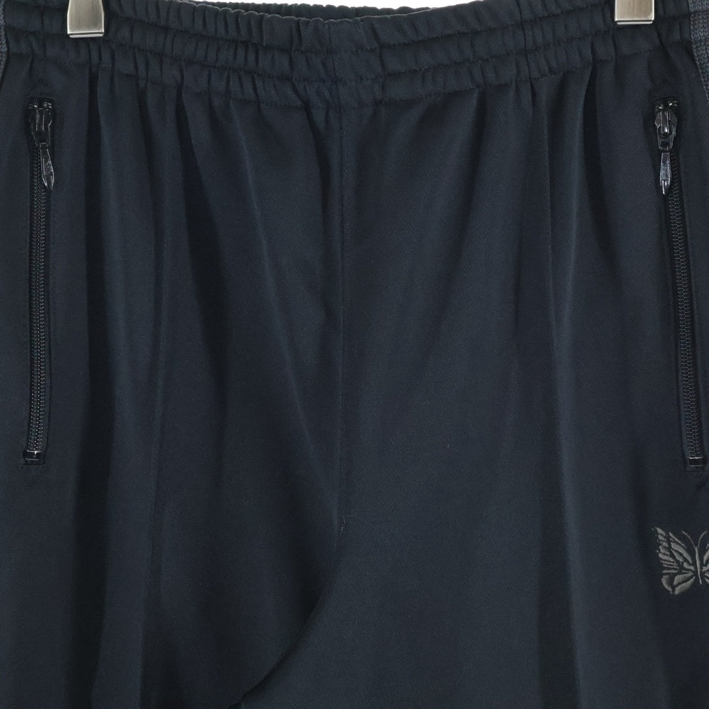 Needles(ニードルス) 19SS TRACK PANT サイドラインデザイン トラック パンツ ブラック EJ379