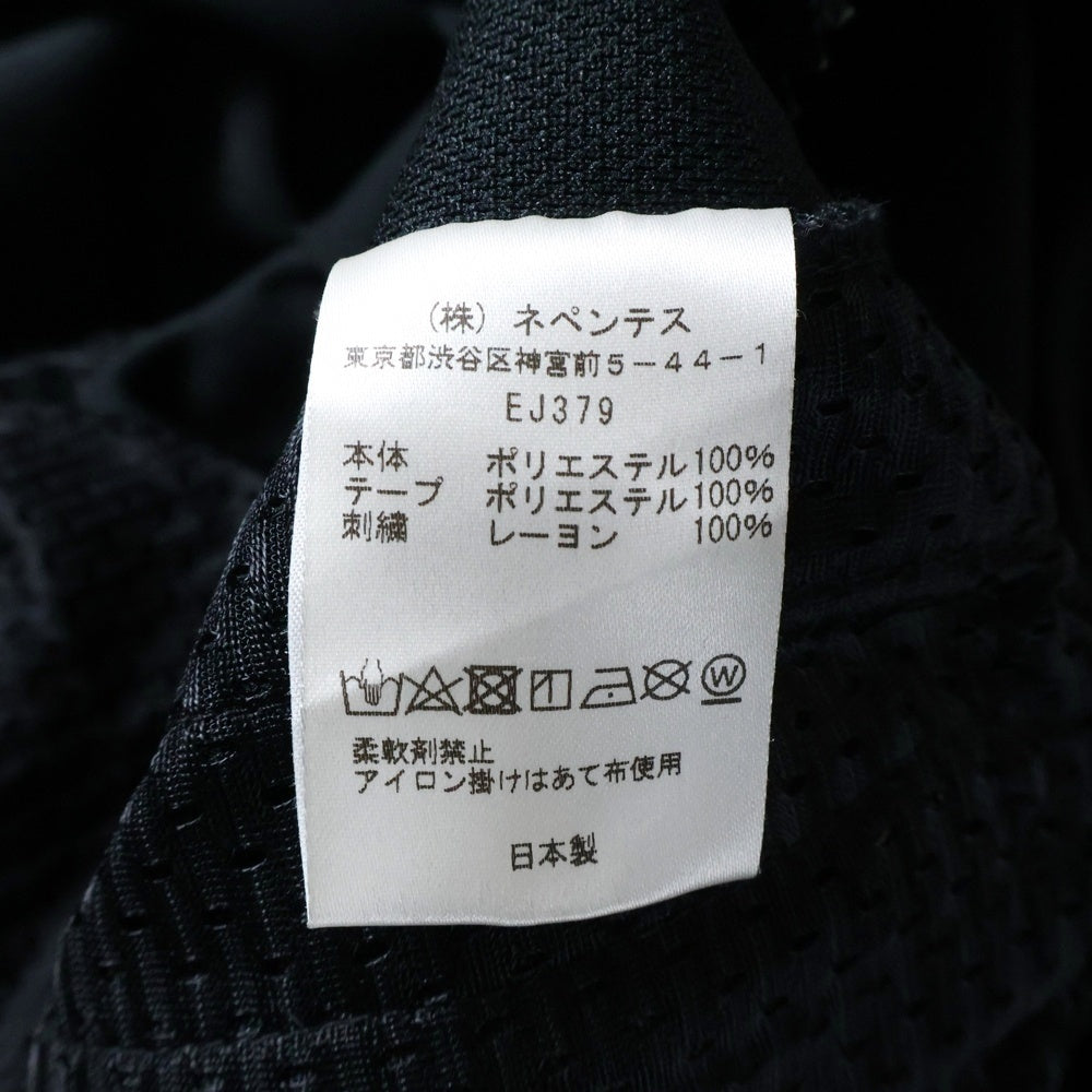 Needles(ニードルス) 19SS TRACK PANT サイドラインデザイン トラック パンツ ブラック EJ379