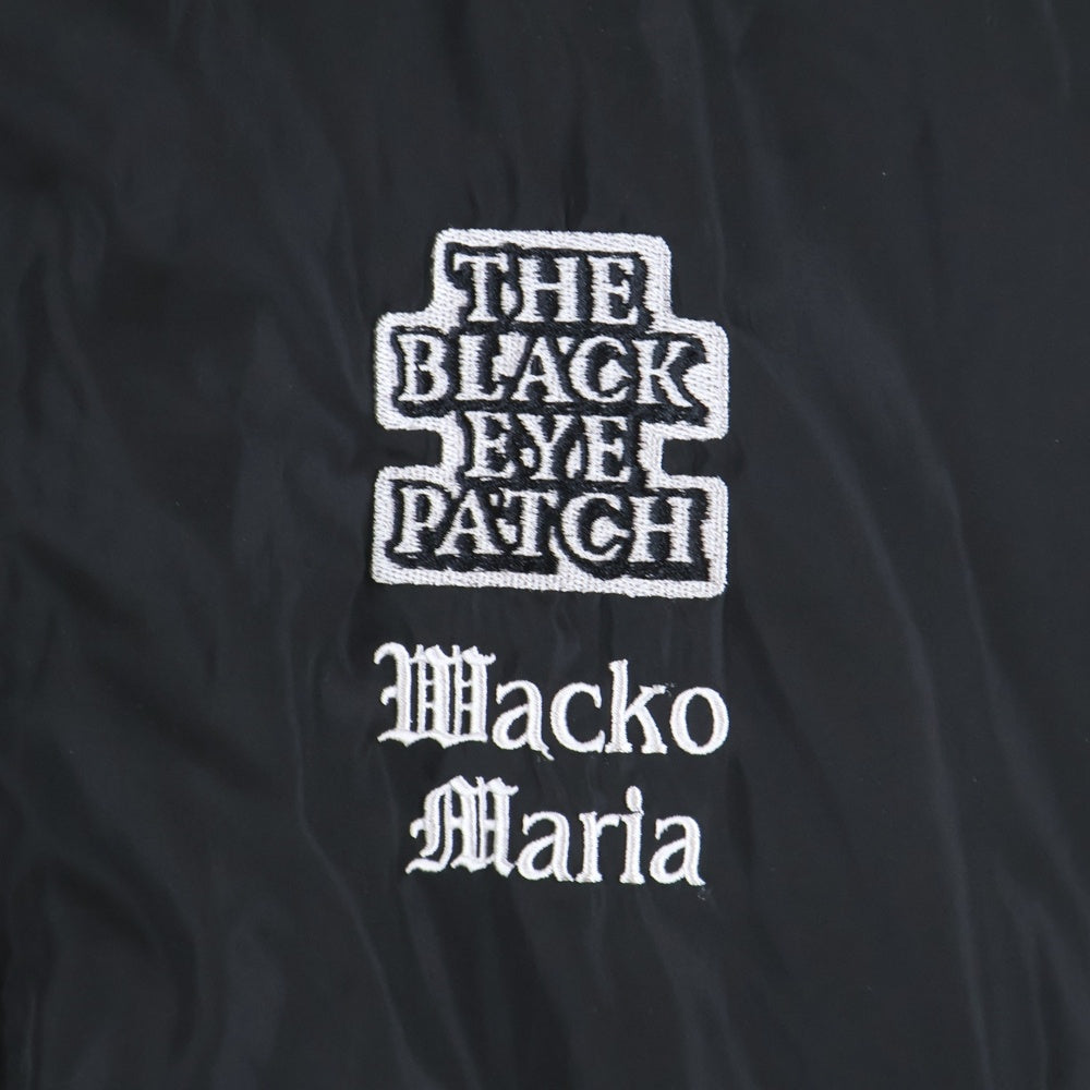 WACKO MARIA(ワコマリア) ×THE BLACK EYE PATCH TRACK JKT TYRE-1 ブラックアイパッチ ナイロン トラッジャケット ブラック BEP-WM-TJ01