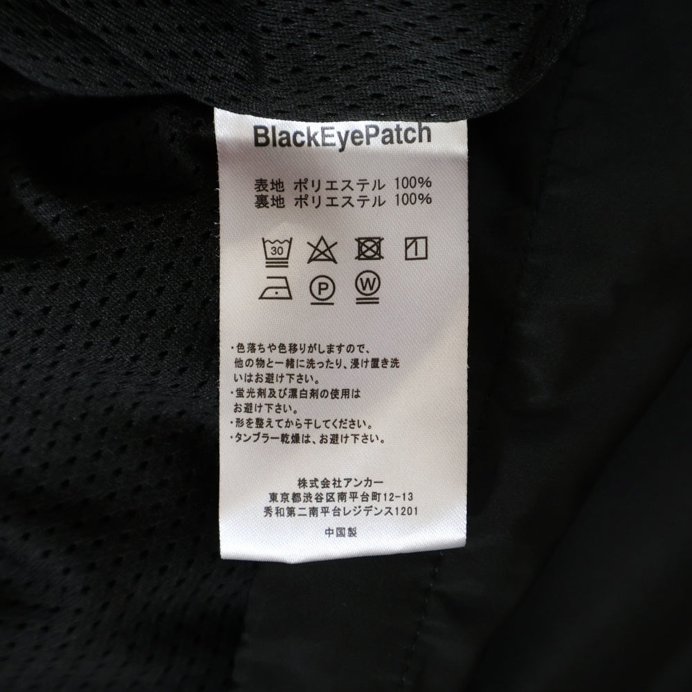 WACKO MARIA(ワコマリア) ×THE BLACK EYE PATCH TRACK JKT TYRE-1 ブラックアイパッチ ナイロン トラッジャケット ブラック BEP-WM-TJ01