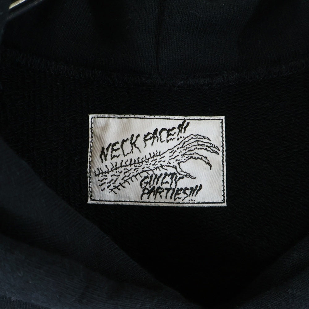 WACKO MARIA(ワコマリア) ×NECK FACE HEAVY WEIGHT PULLOVER HOODED SWEAT SHIRT ネックフェイス プルオーバーパーカー ブラック NECKFACE-WM-SS26
