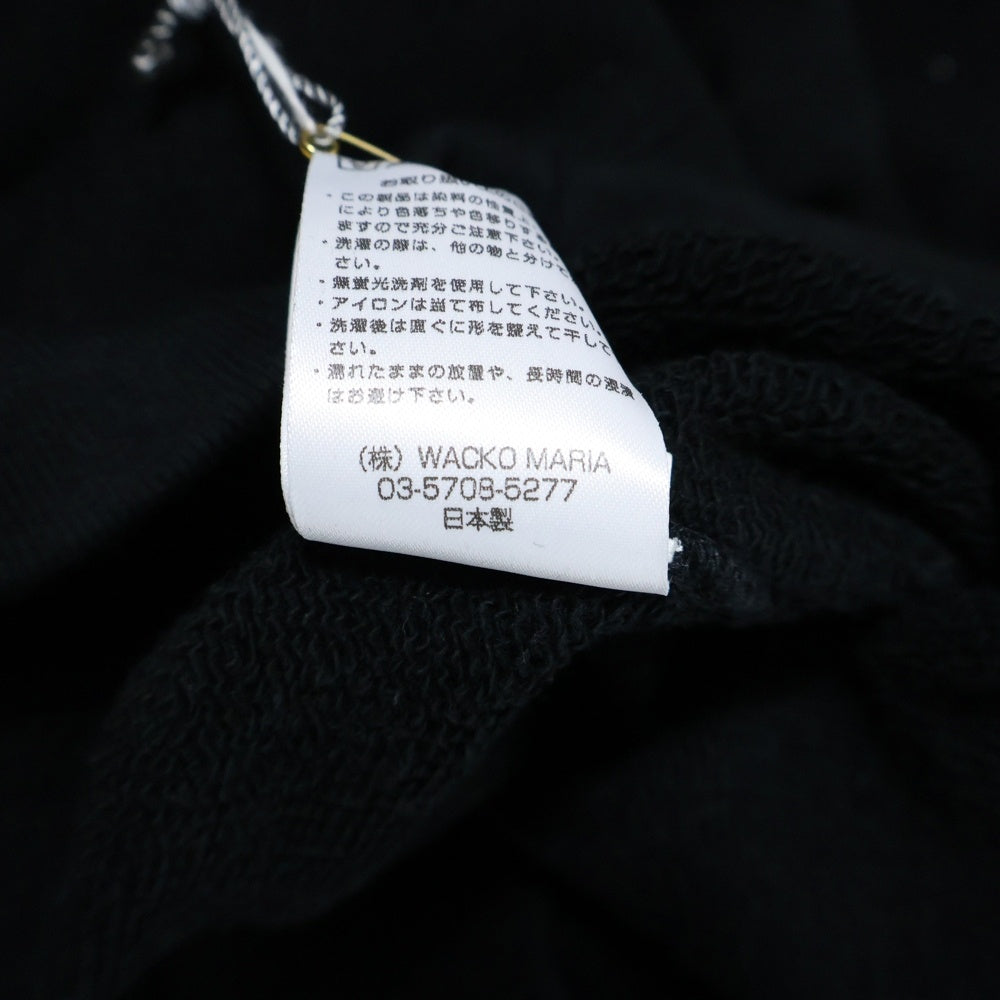 WACKO MARIA(ワコマリア) ×NECK FACE HEAVY WEIGHT PULLOVER HOODED SWEAT SHIRT ネックフェイス プルオーバーパーカー ブラック NECKFACE-WM-SS26