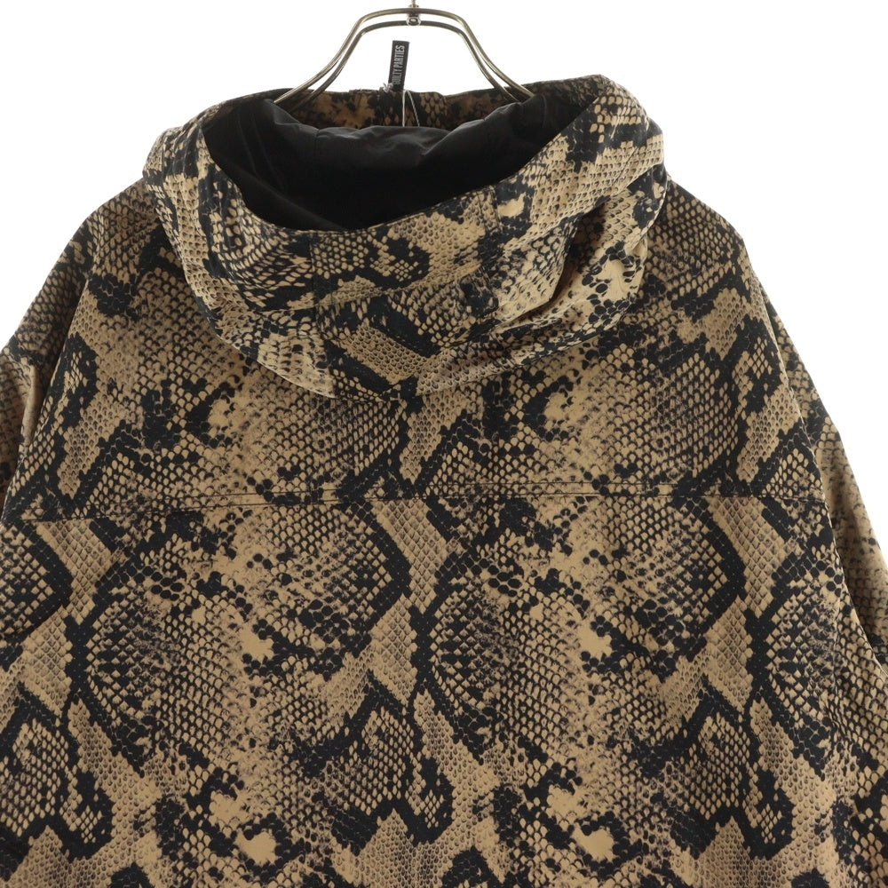WACKO MARIA(ワコマリア) 22AW×NANGA PYTHON MOUNTAIN PARKA×ナンガ 柄 マウンテンパーカー ジャケット ブラウン 22FW-WMO-NA08