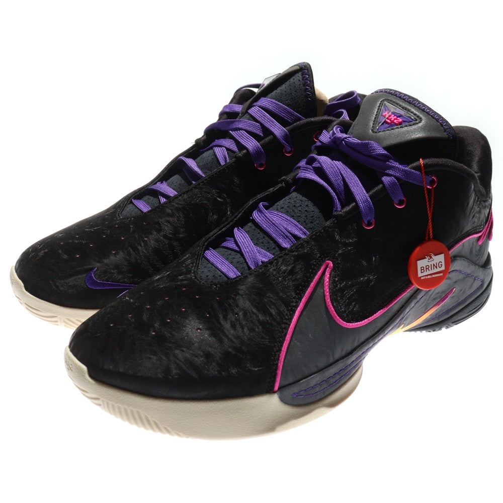 NIKE(ナイキ) LeBron 22 Tunnel Vision FZ1095-001 レブロン22 トンネルビジョン ブラック/パープル US12/30cm